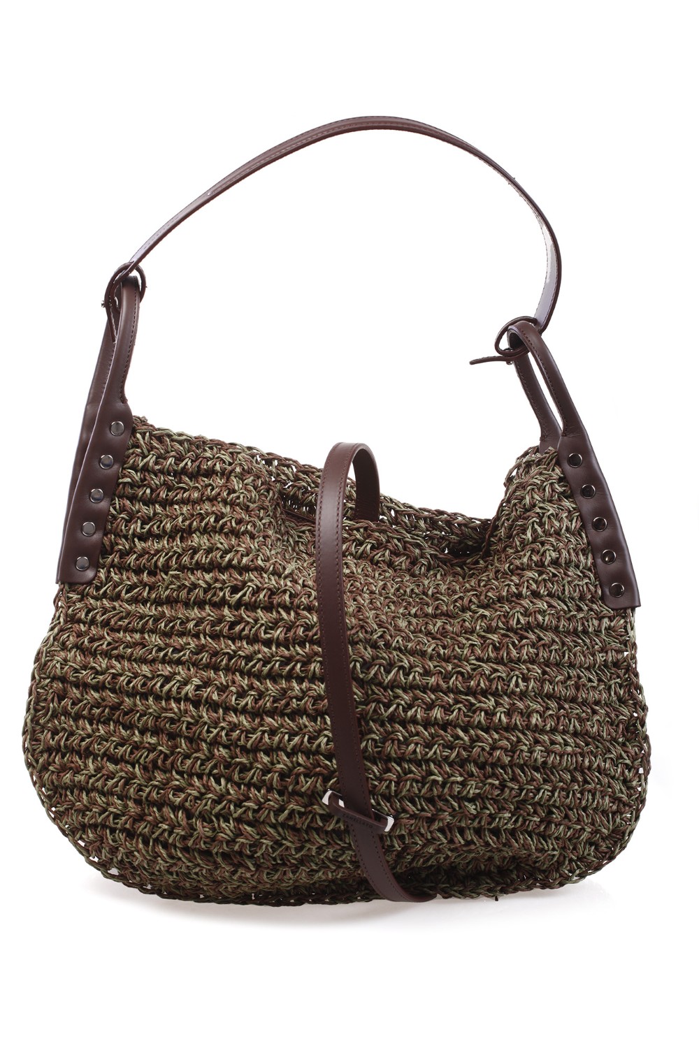 shop ZANELLATO  Borsa: Zanellato borsa Ima.
Ispirata alle sinuose Hobo Bags degli anni 70, riportando i dettagli e le caratteristiche distintivi dell’iconica Postina®.
Modello capiente e realizzato in materiali morbidi.
Realizzata a mano in Italia.
Larghezza 40 cm, Altezza 30 cm, Profondità 10 cm, Luce del manico 26 cm.
Composizione: 100% Paglia.. 068070 0430000 IMA-Z1260MARRONE/VERDE number 9683832